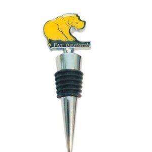 “Golden Elephant” Wine Bottle Topper Stopper
